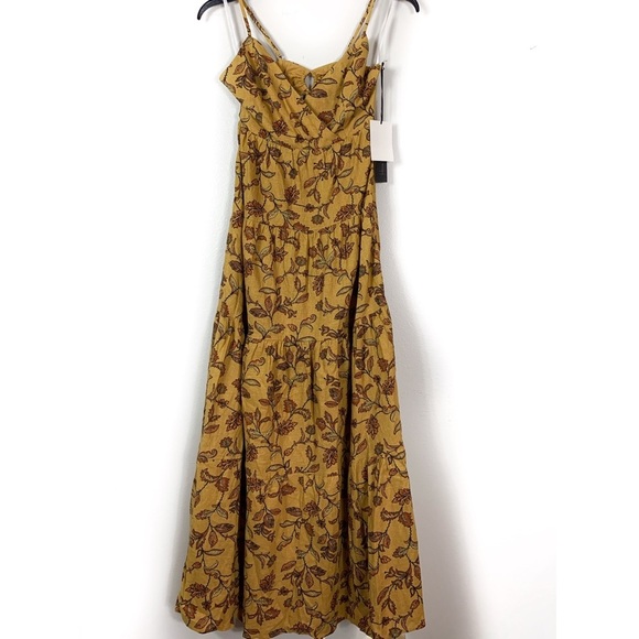 REVOLVE House of Harlow 1960 x Sofia Richie Toleda Maxi Dress Yellow Pri… - Picture 6 of 6